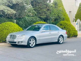 19 مرسيدس e200 w211 افنجارد بحالة الوكاله للبيع