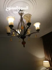  2 ثريات إضاءة للجلوس او الصالون