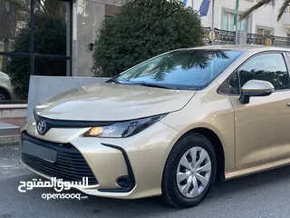  21 تويوتا كورولا 2021 الشكل الجديد 1600cc بنزين  كامل اقتصاديه جدا فحص كامل