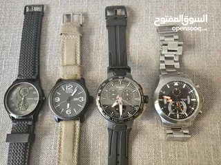  1 ساعات مستعملة للبيع (Tissot , Tornado, Avon, Citizen)