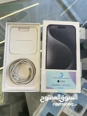  8 Iphone 15 pro max AA/A 256gb شرق اوسط مستخدم بحالة الجديد بطاريه 100٪؜