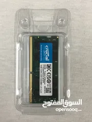  2 Crucail 16GB RAM for laptop