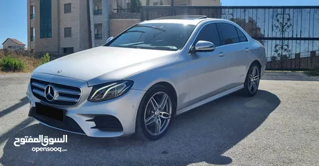  2 بحالة الوكالة  ++Mercedes Benz - E200 AMG - Full Option