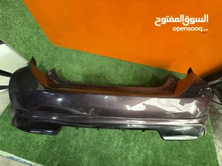  11 طمبون خلفي بريوس سي 2012-2014  اصلي معدل مستعمل بحالة جيده موضوح بصور  Toyota Prius c 2012-2015