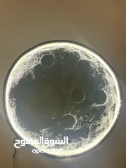  5 قمر مضيء معلقات شغل يدوي عمل اكثر من موديل