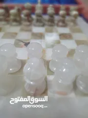  13 شطرنج رخام أنتيكا قديمة جداً بحالة الوكالة