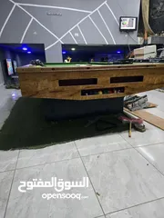  2 طاوله بلياردو امريكيه بوضع ممتاز