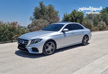  6 Mercedes benz - E200- AMG - 2017 مرسيدس بنز - فل اوبشن - دهان شركة