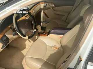  14 للبيع سيارة مرسيدس قمه في نظافه s300 2003