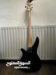  2 Black bass guitar