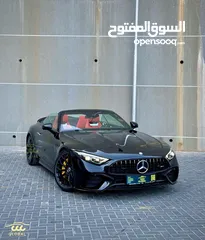  1 ccc global car rental / Mercedes SL AMG 2024  للإيجار
