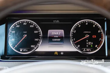  13 Mercedes S400 2015   السيارة وارد الشركة و مميزة جدا