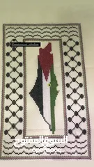  27 تطريز يدوي اثواب وبراويز وساعات وتوزيعات وكتابة بالتطريز على البلايز وصواني مطرزة ومرايات مطرزة