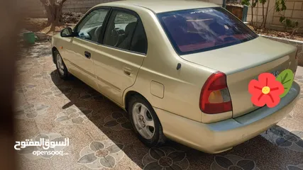  3 هونداي اكسنت اوتوماتك لون مميز