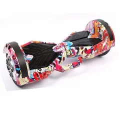  1 الآن لدى island toys سكوتر التوازن بتصميم رخامي مع عدة الوان  hoverboard مقاس العجلات 8.5 انش