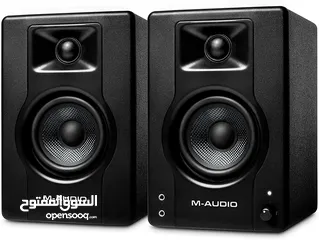 1 سماعات ستديو مونيتر M-Audio BX3-120-Watt Speakers/Studio Monitors