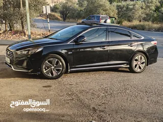  13 هونداي سوناتا هايبرد 2019فل اضافات نخب