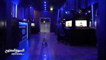  1 Gaming center with cafeteria