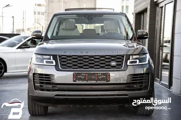  2 رنج روفر فوج وارد وكفالة الوكالة 2018 Range Rover Vogue HSE 3.0L