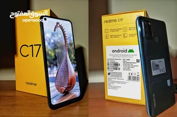  1 هاتف Realme C17 للبيع حالة ممتازه