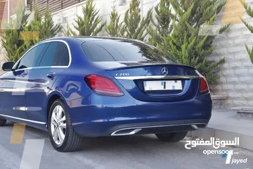  4 مرسيدس/Mercedes C200 (2020) 1500 CC Turbo / Mild Hybrid    95000 KM  Exterior: Brilliant Blue