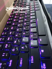  2 REDRAGON wireless gaming keyboard كيبورد لاسلكي RGB