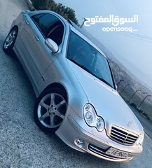  6 مرسيدس c200 موديل 2004 لون سلفر