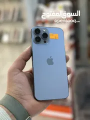  3 iPhone 13 Pro Max 512g بطاريه 86وكاله مو مفتوح شبه جديد