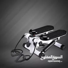  8 جهاز  الخطوات الرياضي ميني ستيبر  Mini stepper جهاز مشي خطوات مع احبال جهاز المشي رياضي