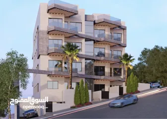  8 شقة شبه أرضية فاخرة جداً في البنيات طريق المطار خلف جامعة البترا من المالك مباشرة