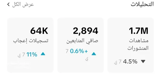  1 حساب تيك توك للبيع