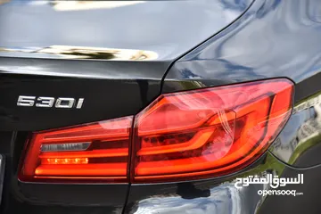  9 بي ام دبليو الفئة الخامسة بنزين وارد وصيانة الوكالة 2018 BMW 530i
