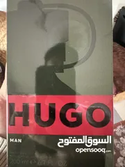  6 عطر Hugo Man حجم 200مل بسعر 60 دينار Eau De toilette