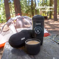  1 ماكينة تحضير قهوة يدوي محمولة Nanopresso