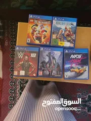  4 ps4 games العاب بيع او تبديل