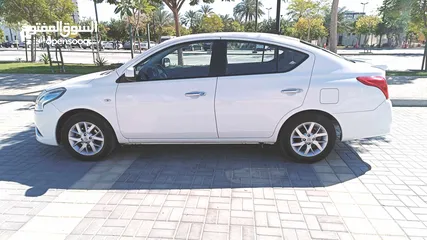  9 Nissan Sunny 2022 white full option for sale