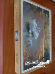  9 كتب عربي وانجليزي وبازل للبيع مستعمل بحالة جيدة جدا