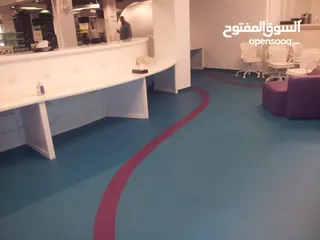  23 ارضيات رولات خاصه مستشفيات ومجمعات ومدارس ونوادي رياضية وحضانة مدارس صالات رياضيه