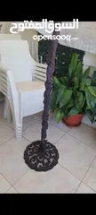  4 مظله من إيكيا ثقيله قاعدتها حديد ومرجيحه 3 مقاعد بفرش او بدون