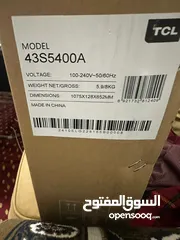  2 شاشه TCL 43 بوصه