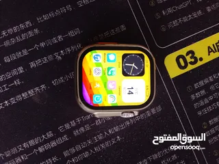  7 ساعه ذكيه شبه جديده للبيع المستعجل
