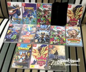  2 أشرطة ألعاب ننتندو سويتش - Nintendo Switch Games