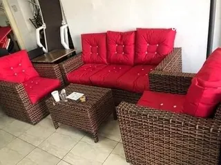  4 مقاعد رتان