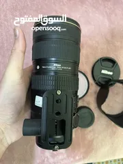  3 عدسة نيكون Nikon 70-200 f2.8G II
