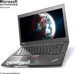  15 لابتوب Lenovo ThinkPad T450S - Intel Core i7-5600U 20GB DDR4, Windows 10, 256Gb SSD شبه جديد