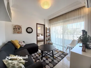  1 شقة مفروشة للإيجار في جبل عمان  ( Property 32712 ) سنوي فقط