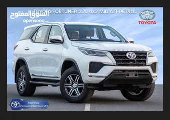  1 TOYOTA FORTUNER 2.7L 4x2 MID A/T PTR [EXPORT ONLY] [AN]