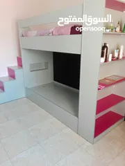  3 تخت   طابقين  للأطفال
