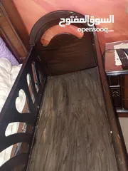  2 تخت بيبي مستعمل بحال الوكاله جديد  حي نزال