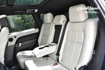  27 رنج روفر سبورت سوبر شارج وارد وكفالة وصيانة الوكالة 2018 Range Rover Sport HSE 3.0L Supercharged
